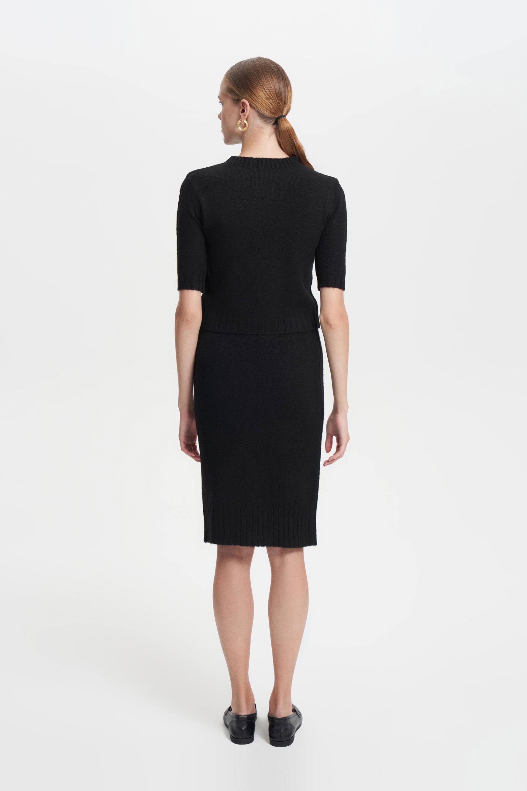 SAÇ ÖRGÜ BİSİKLET YAKA TRİKO KAZAK