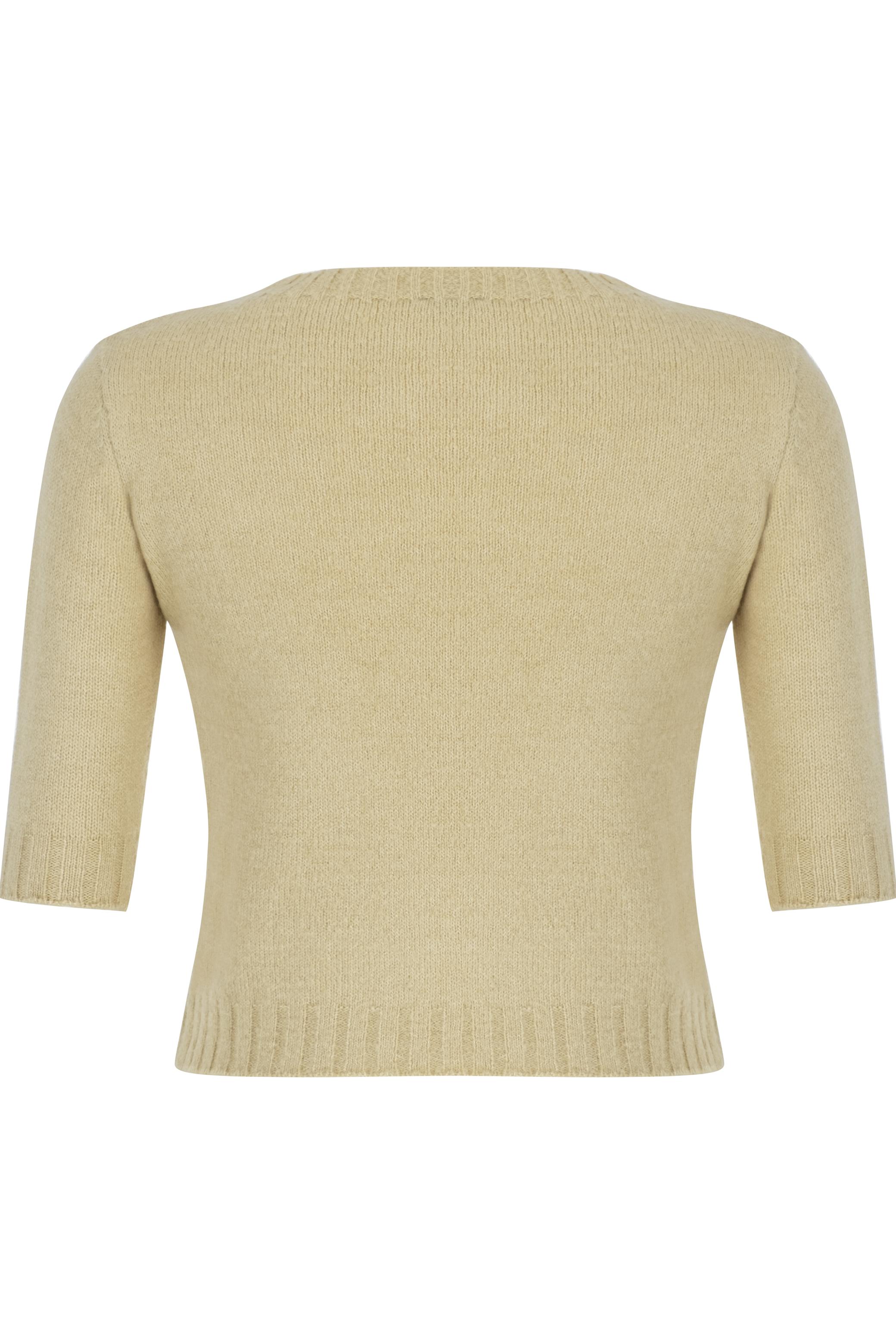 SAÇ ÖRGÜ BİSİKLET YAKA TRİKO KAZAK