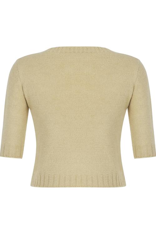  SAÇ ÖRGÜ BİSİKLET YAKA TRİKO KAZAK