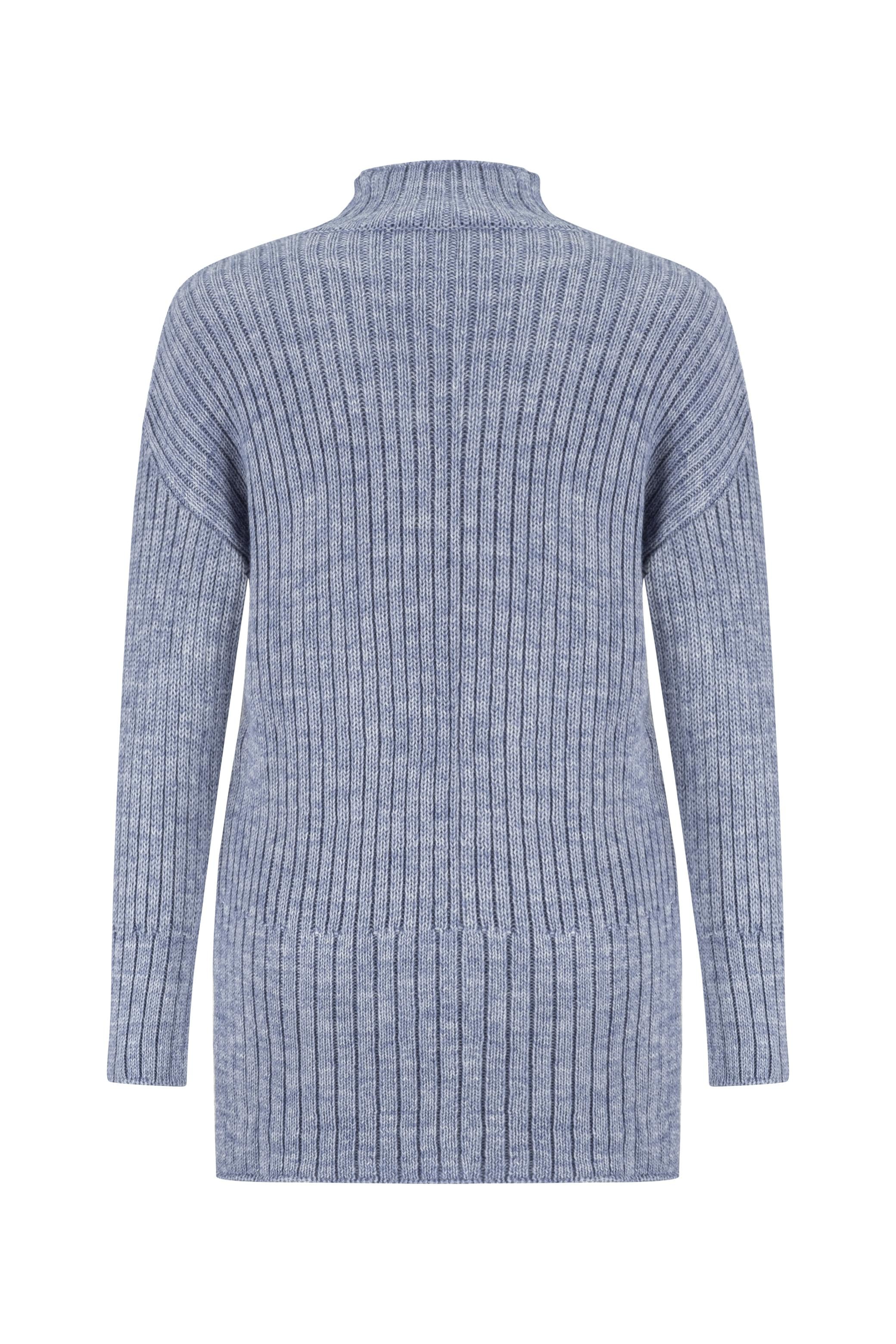 DİK YAKA TRİKO KAZAK