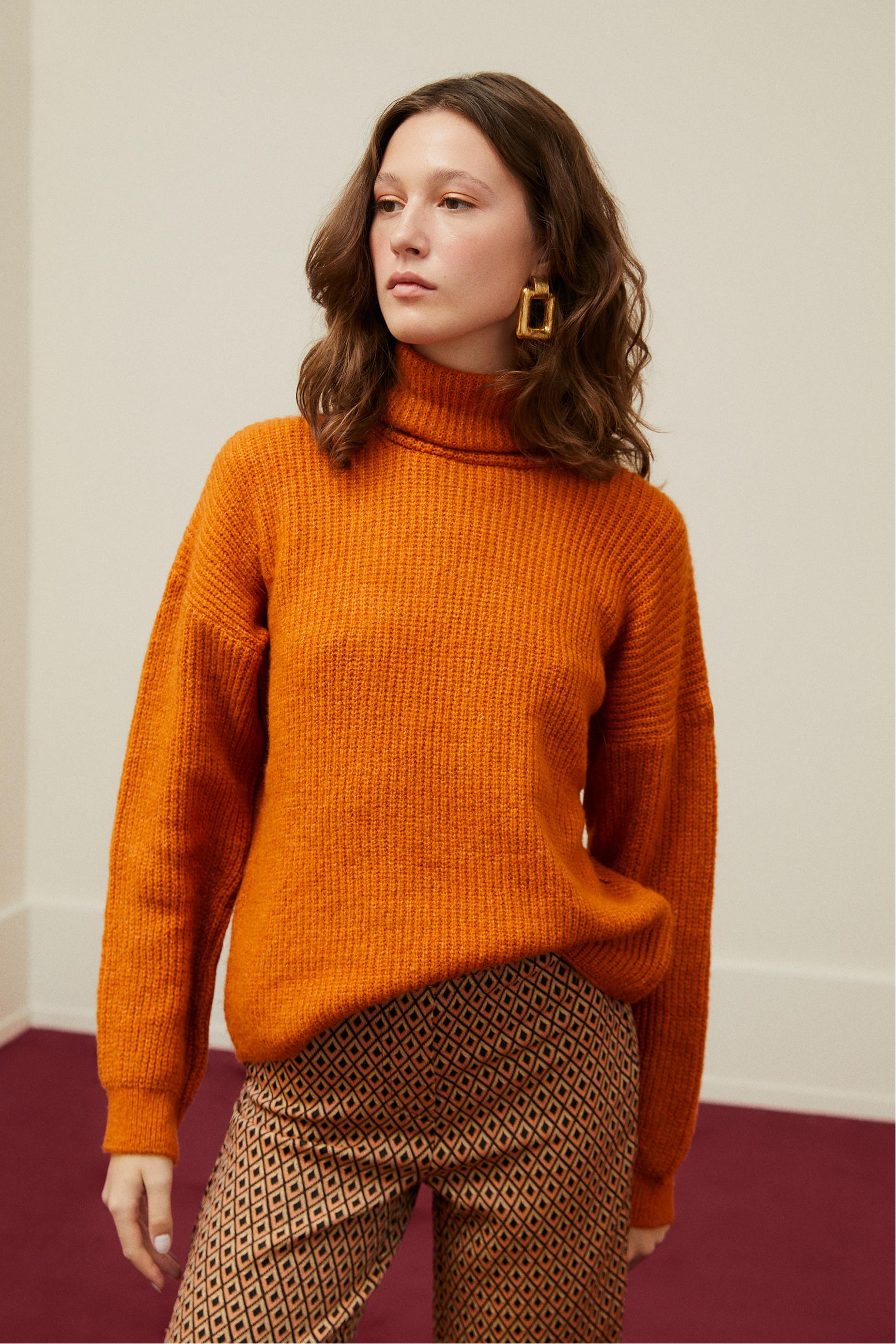 BALIKÇI YAKA TRİKO KAZAK