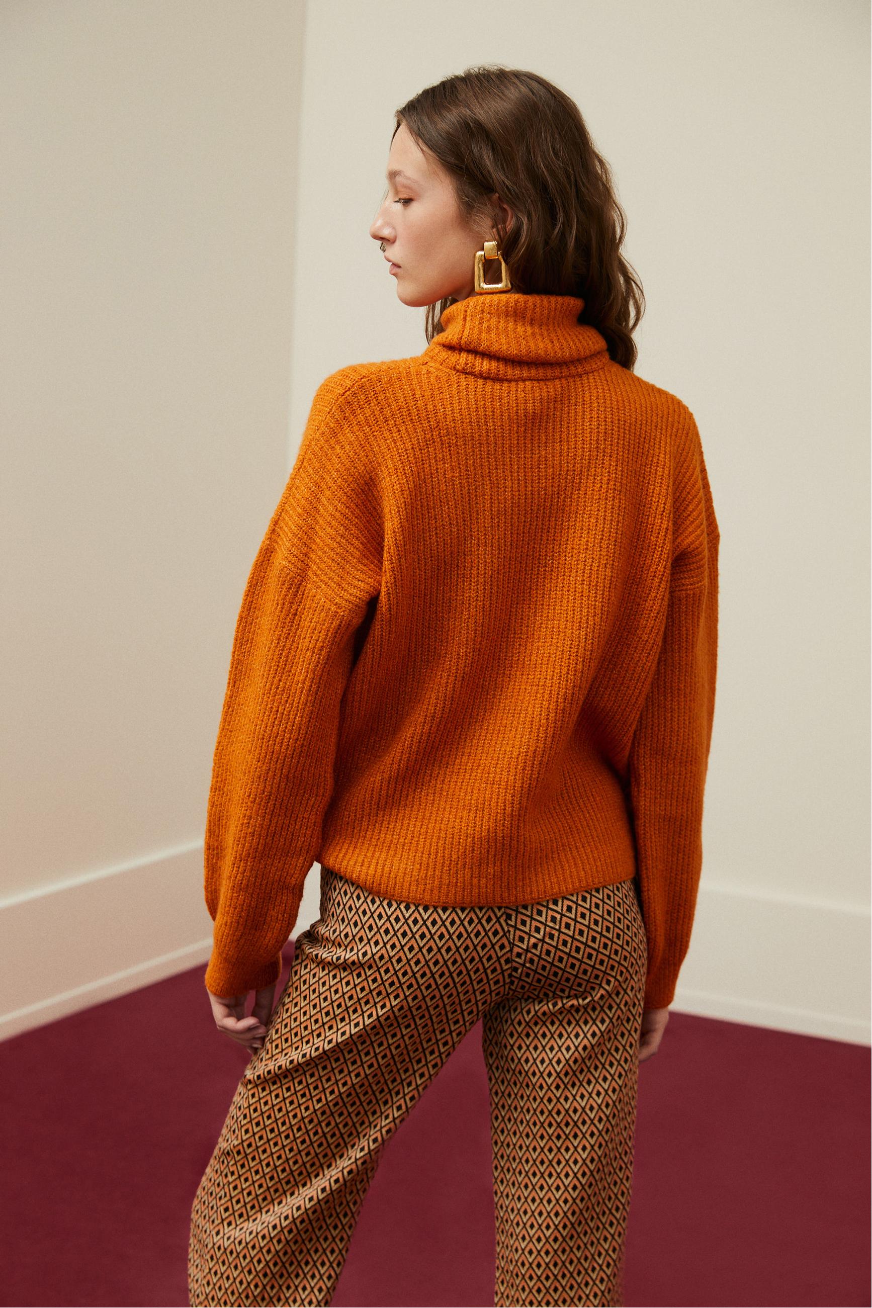 BALIKÇI YAKA TRİKO KAZAK