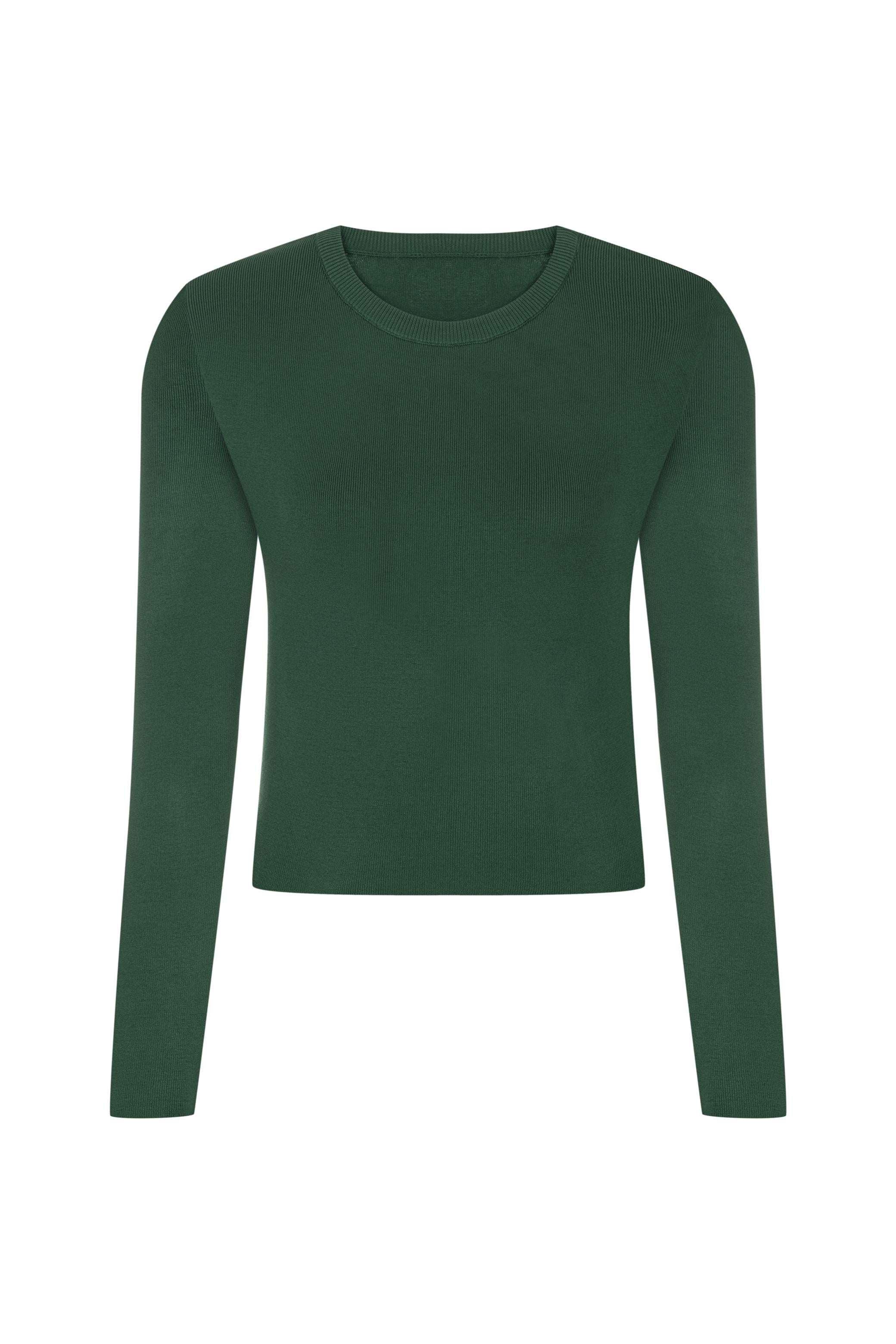 BİSİKLET YAKA BASIC TRİKO KAZAK