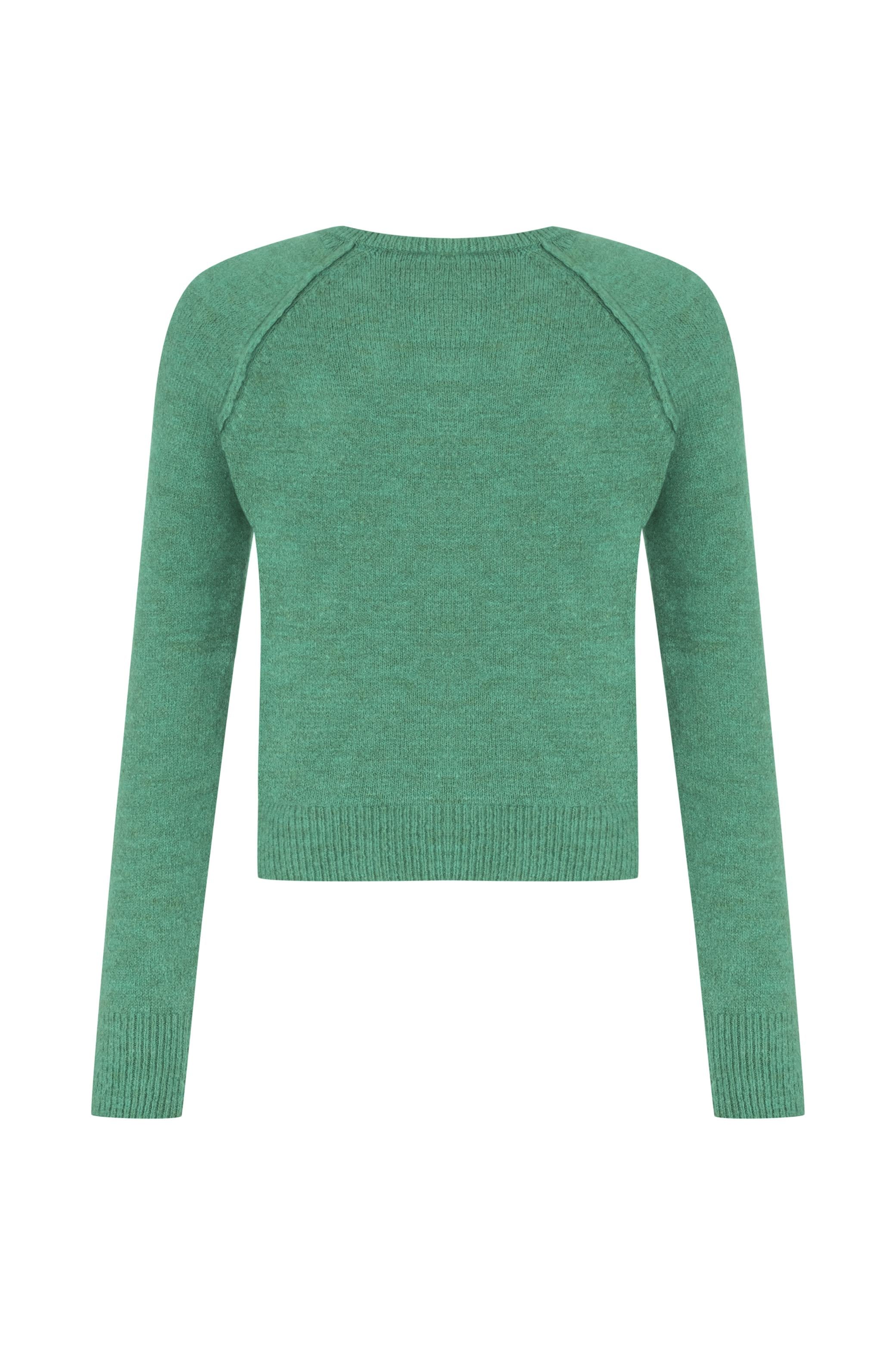 BİSİKLET YAKA BASIC TRİKO KAZAK