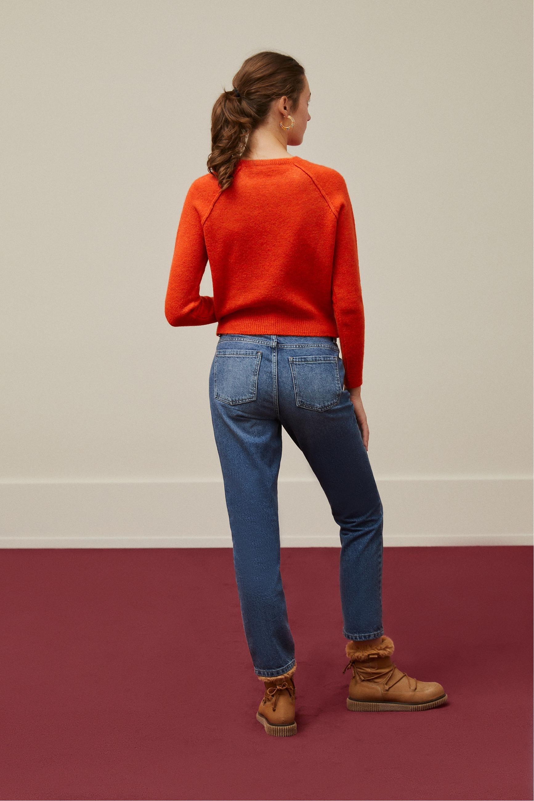 BİSİKLET YAKA BASIC TRİKO KAZAK