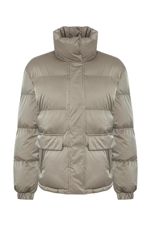  KAPİTONELİ DİK YAKA ŞİŞME MONT