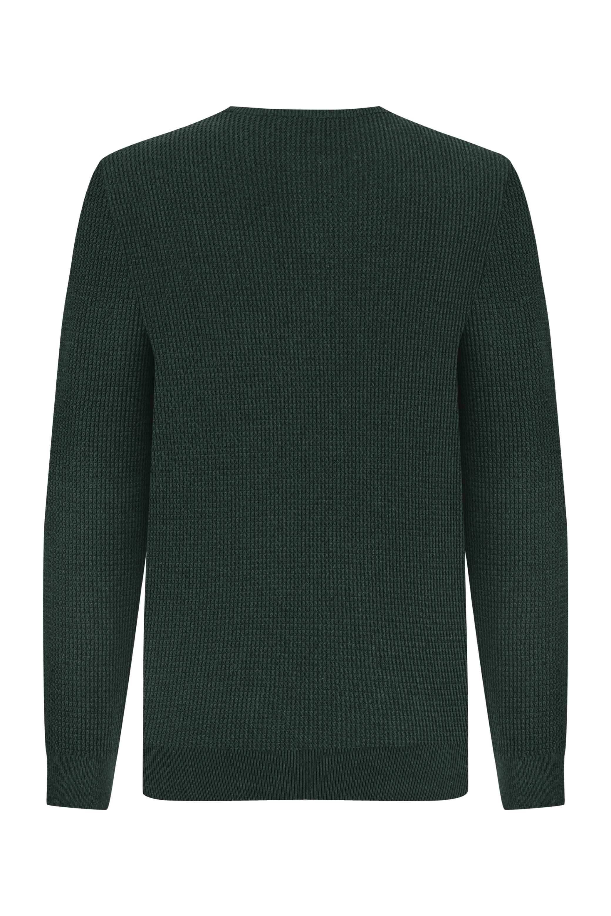 BİSİKLET YAKA TRİKO KAZAK