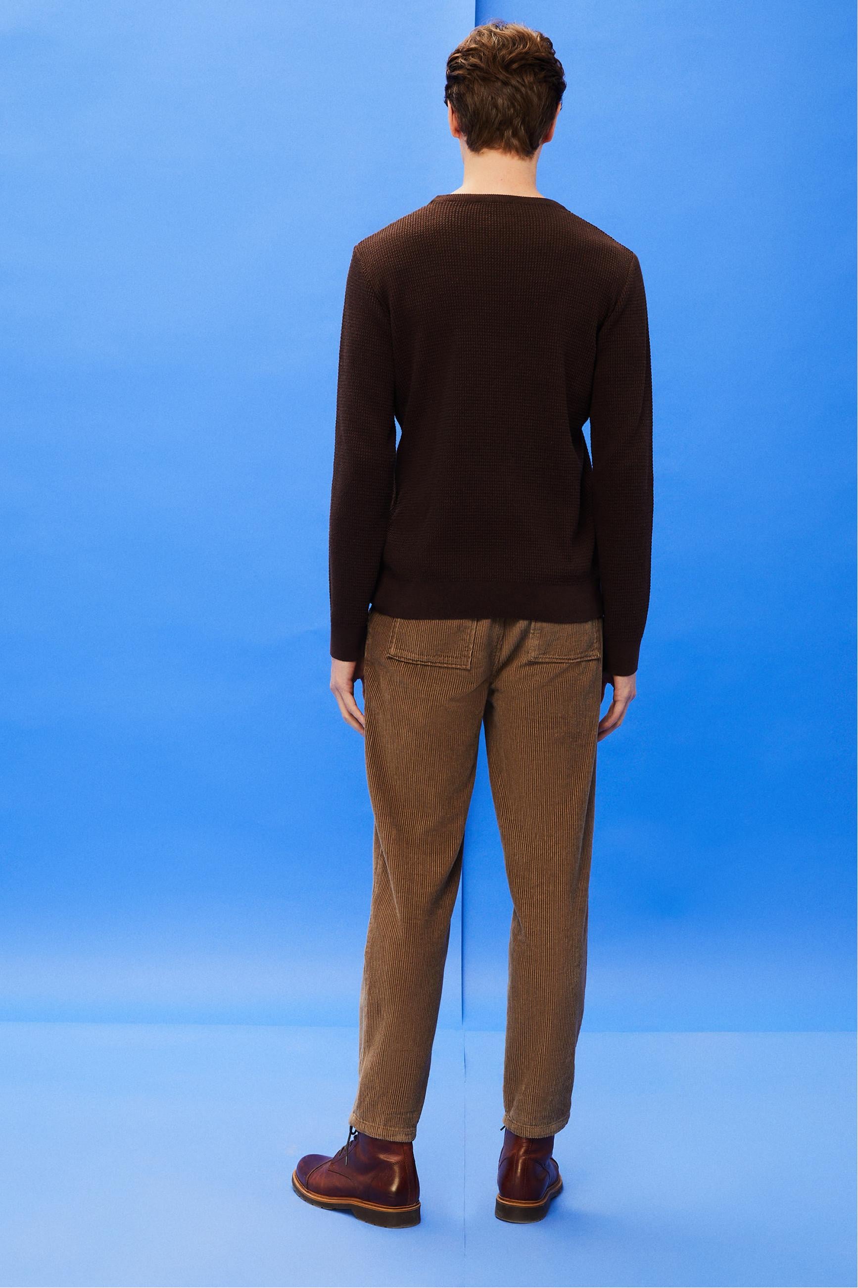 BİSİKLET YAKA TRİKO KAZAK