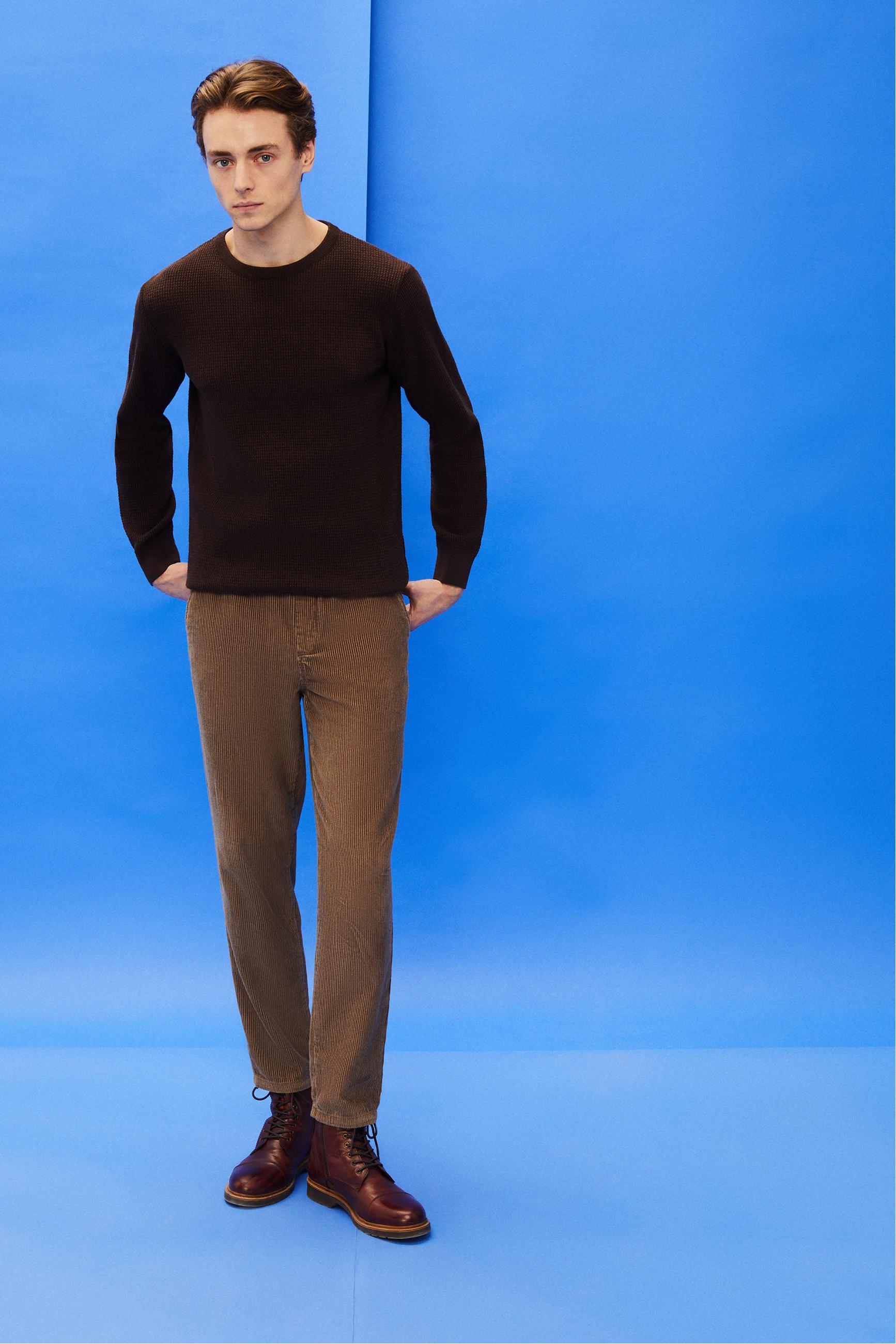 BİSİKLET YAKA TRİKO KAZAK