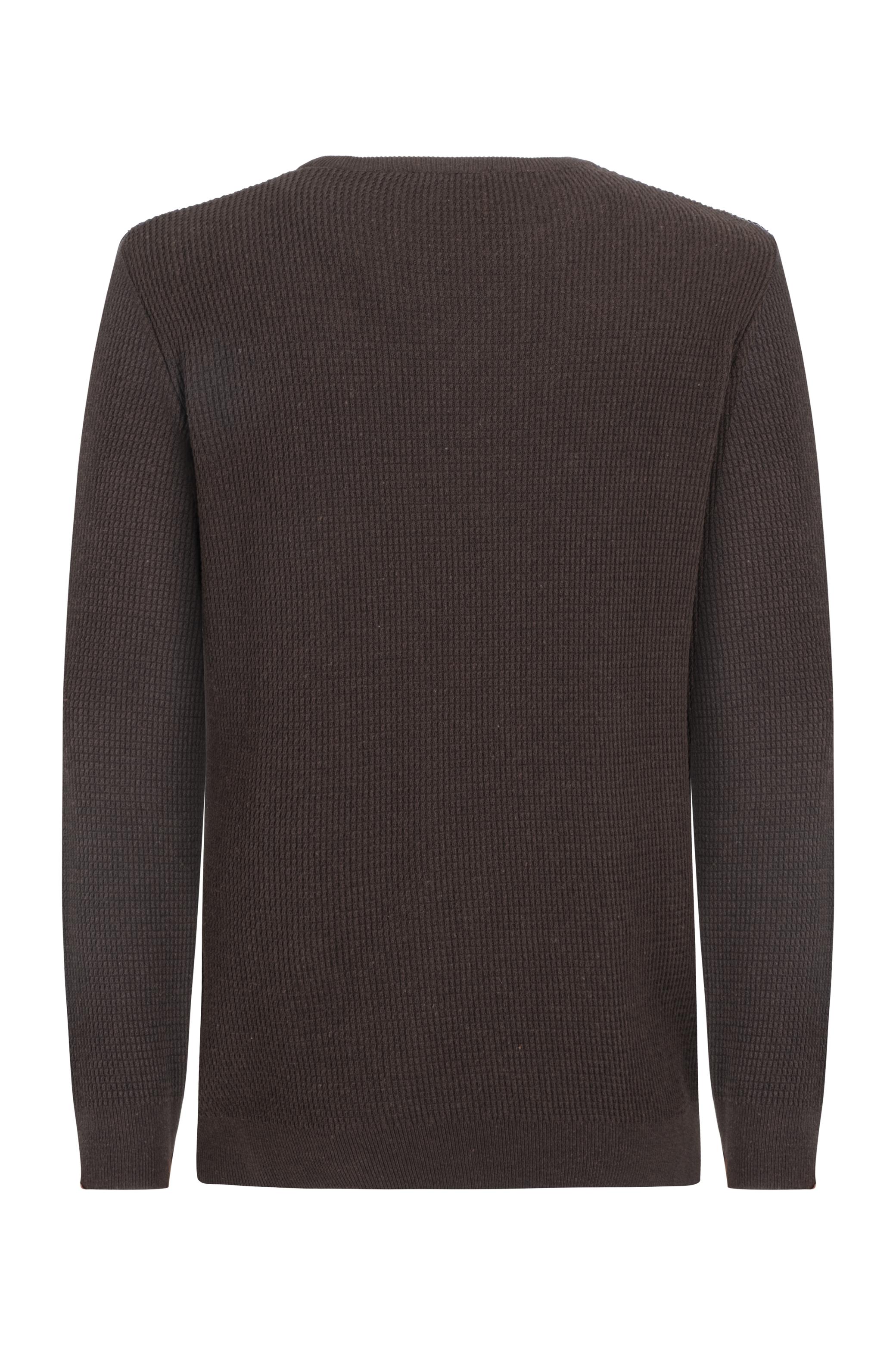 BİSİKLET YAKA TRİKO KAZAK