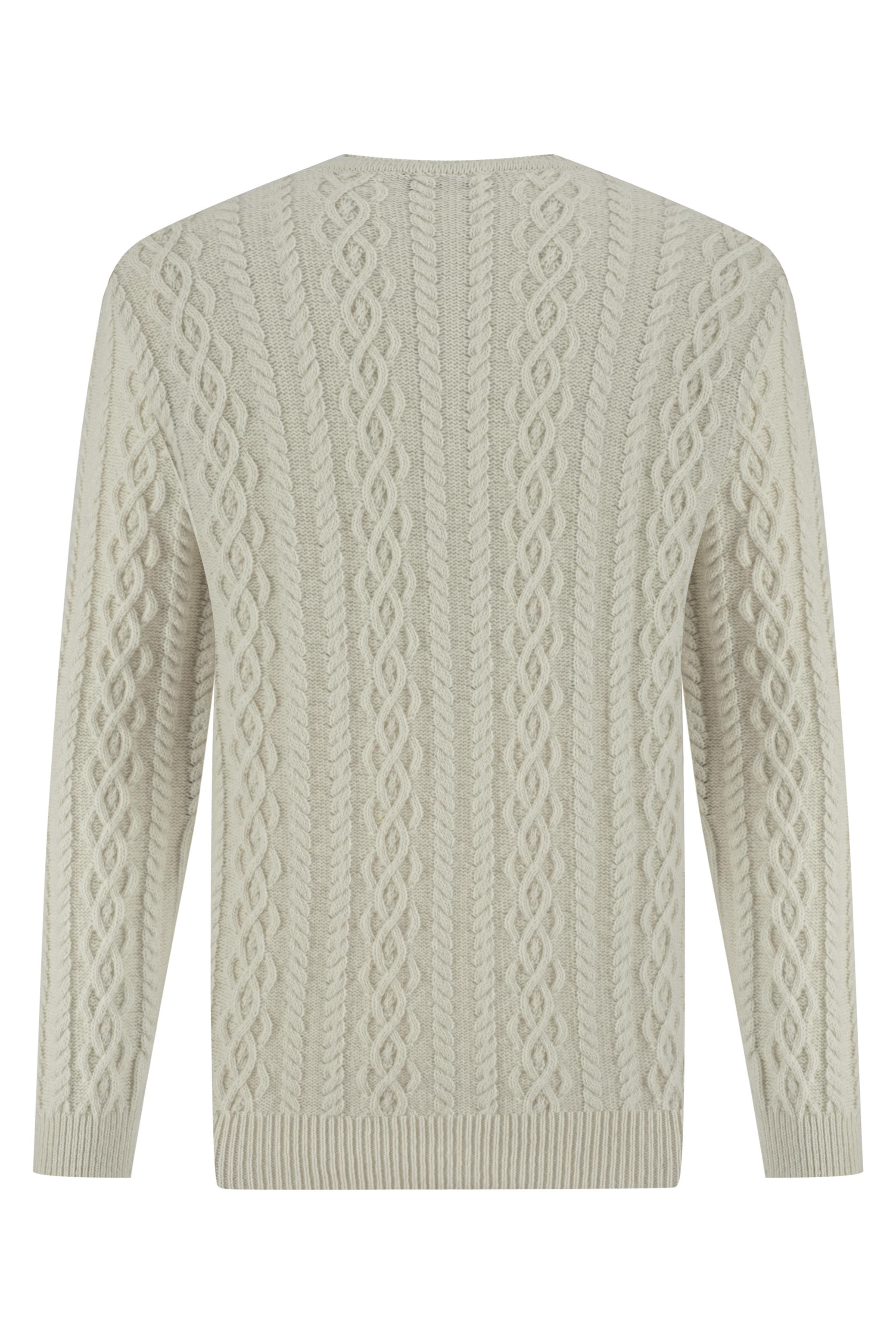 BİSİKLET YAKA SAÇ ÖRGÜ KAZAK