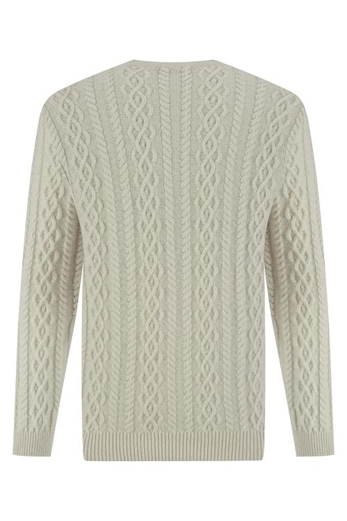  BİSİKLET YAKA SAÇ ÖRGÜ KAZAK