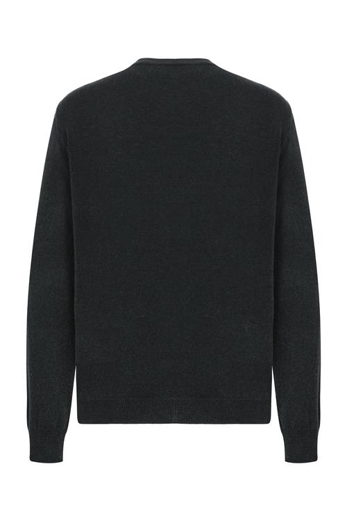  YÜN KARIŞIMLI V YAKA HIRKA