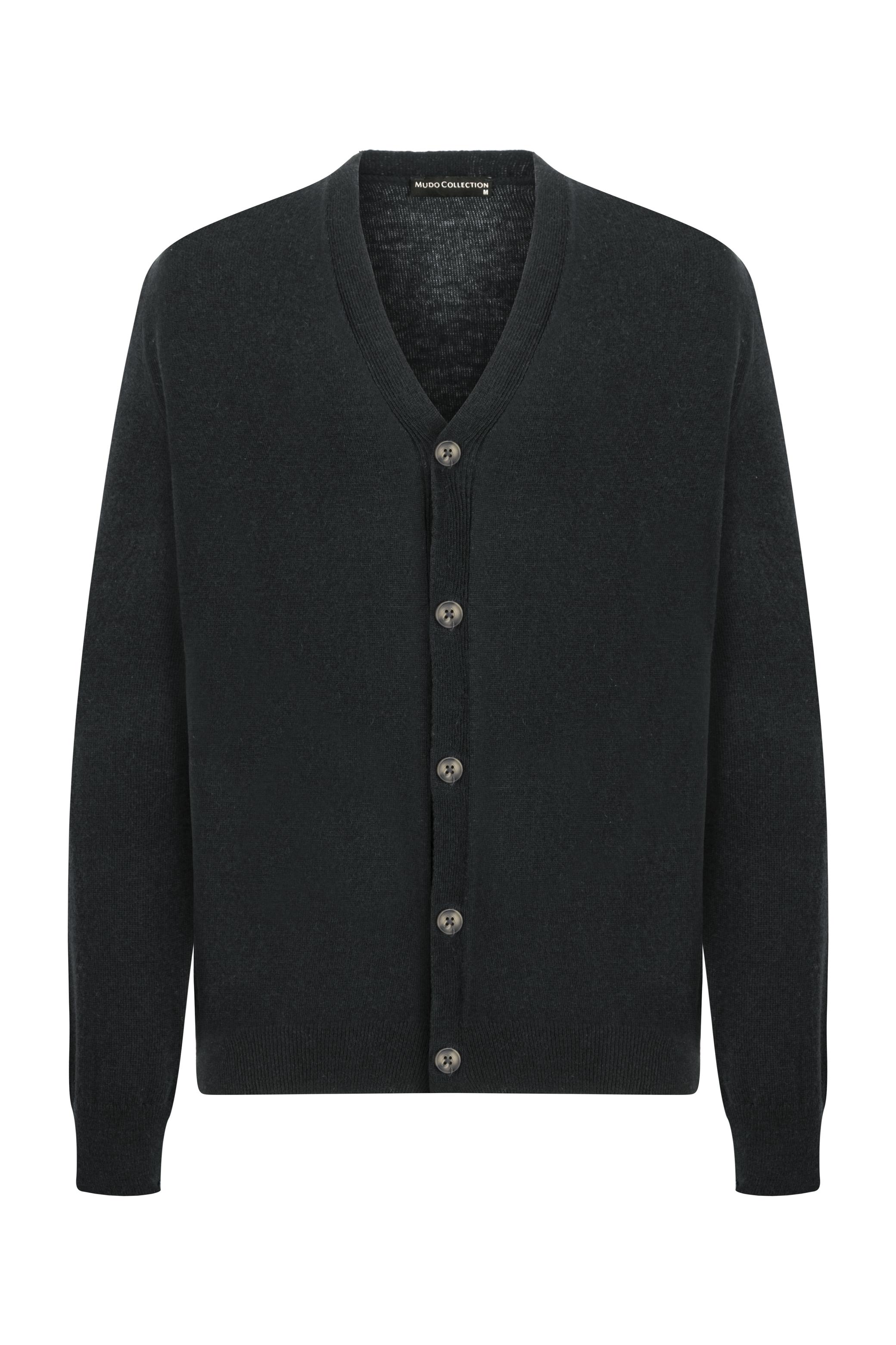 YÜN KARIŞIMLI V YAKA HIRKA