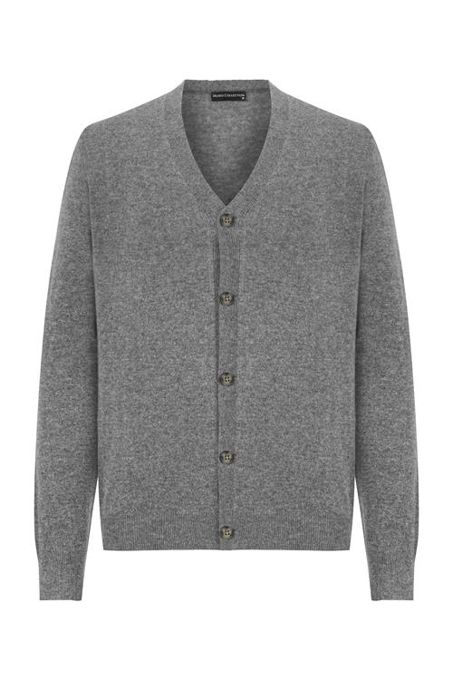  YÜN KARIŞIMLI V YAKA HIRKA