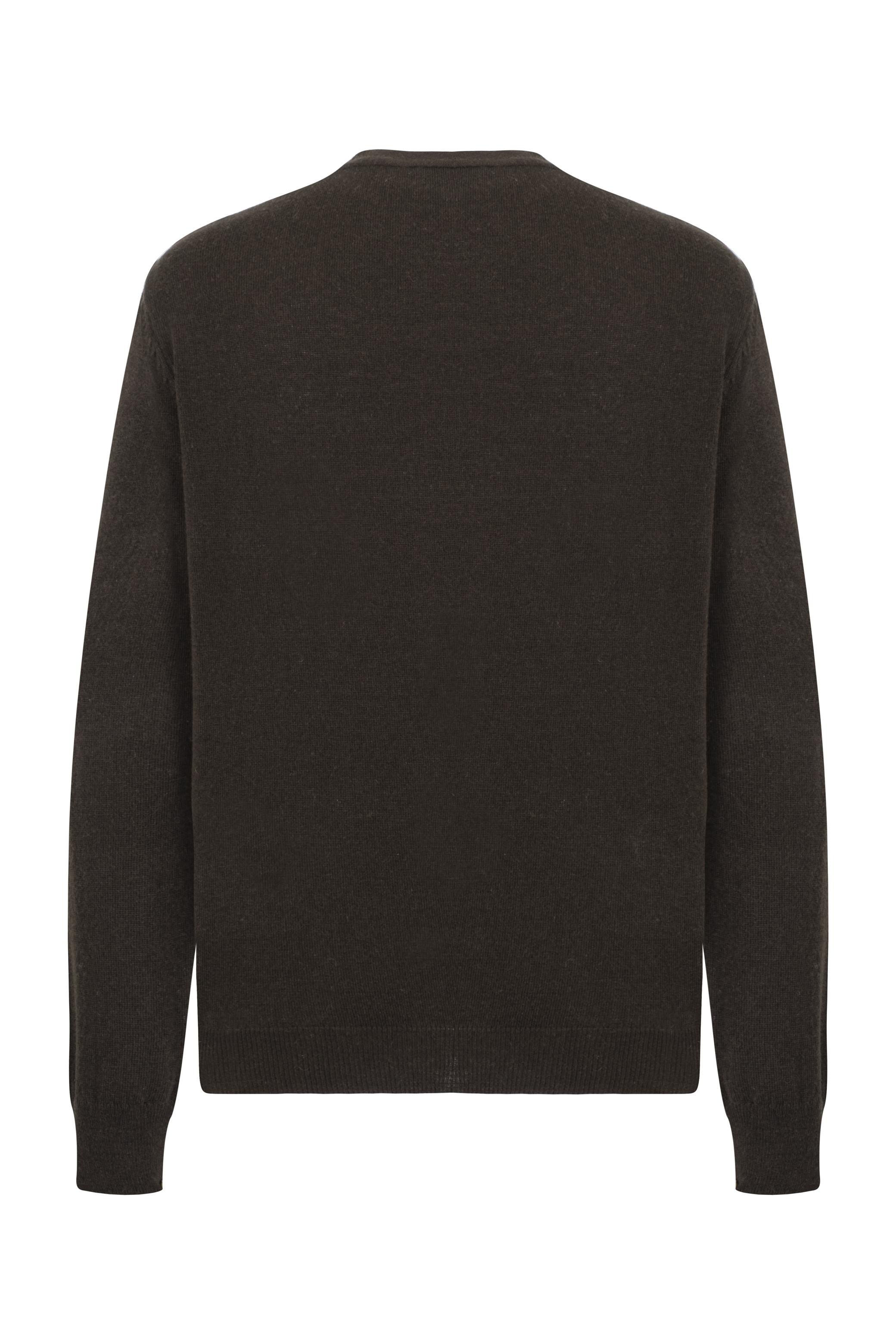 YÜN KARIŞIMLI V YAKA HIRKA