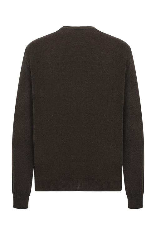  YÜN KARIŞIMLI V YAKA HIRKA