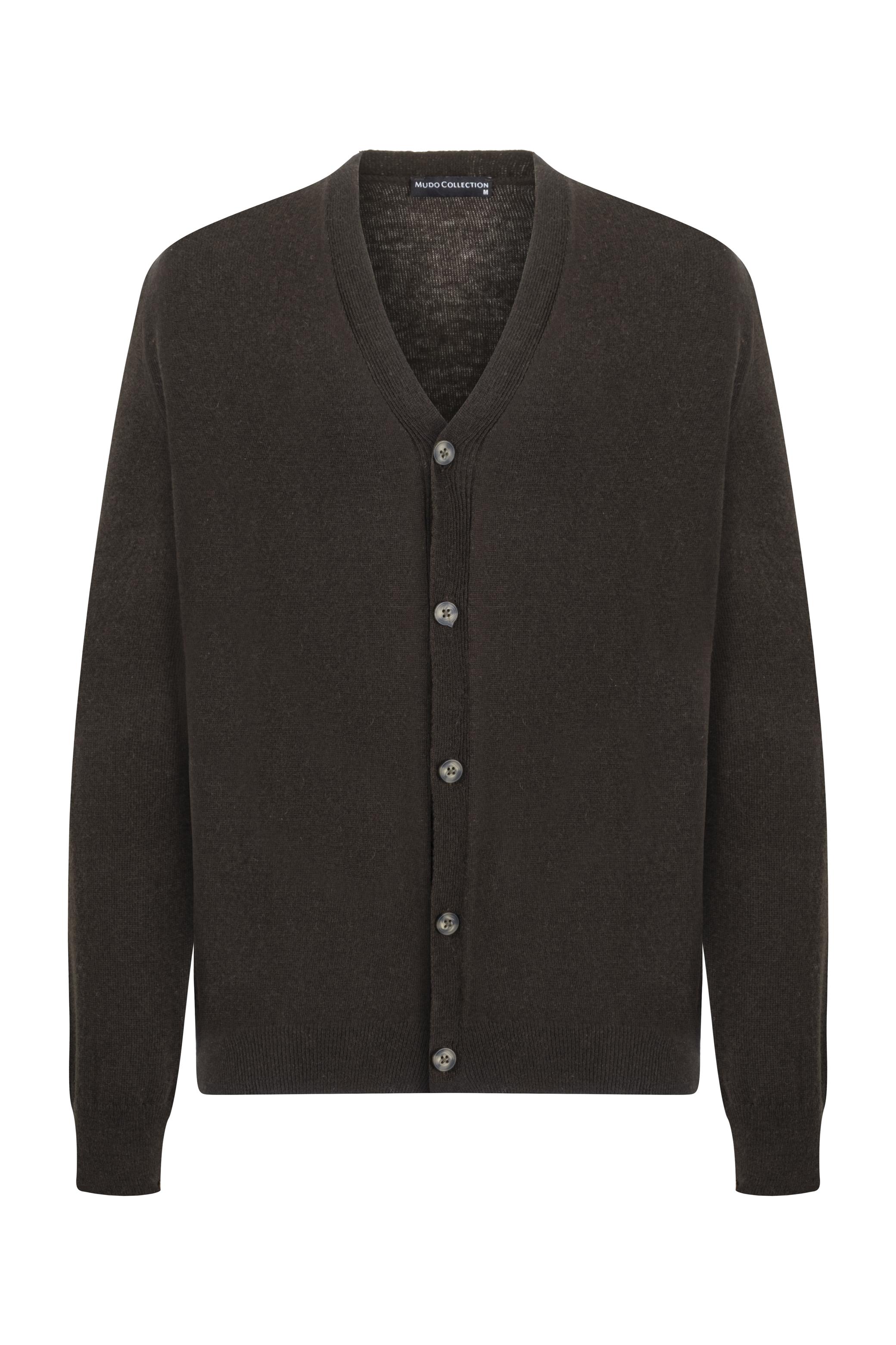 YÜN KARIŞIMLI V YAKA HIRKA