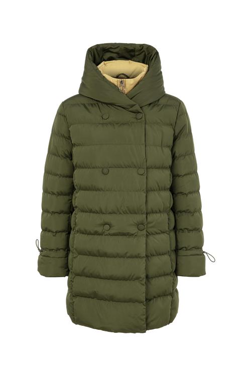  KAPÜŞONLU DÜĞME DETAYLI ŞİŞME MONT