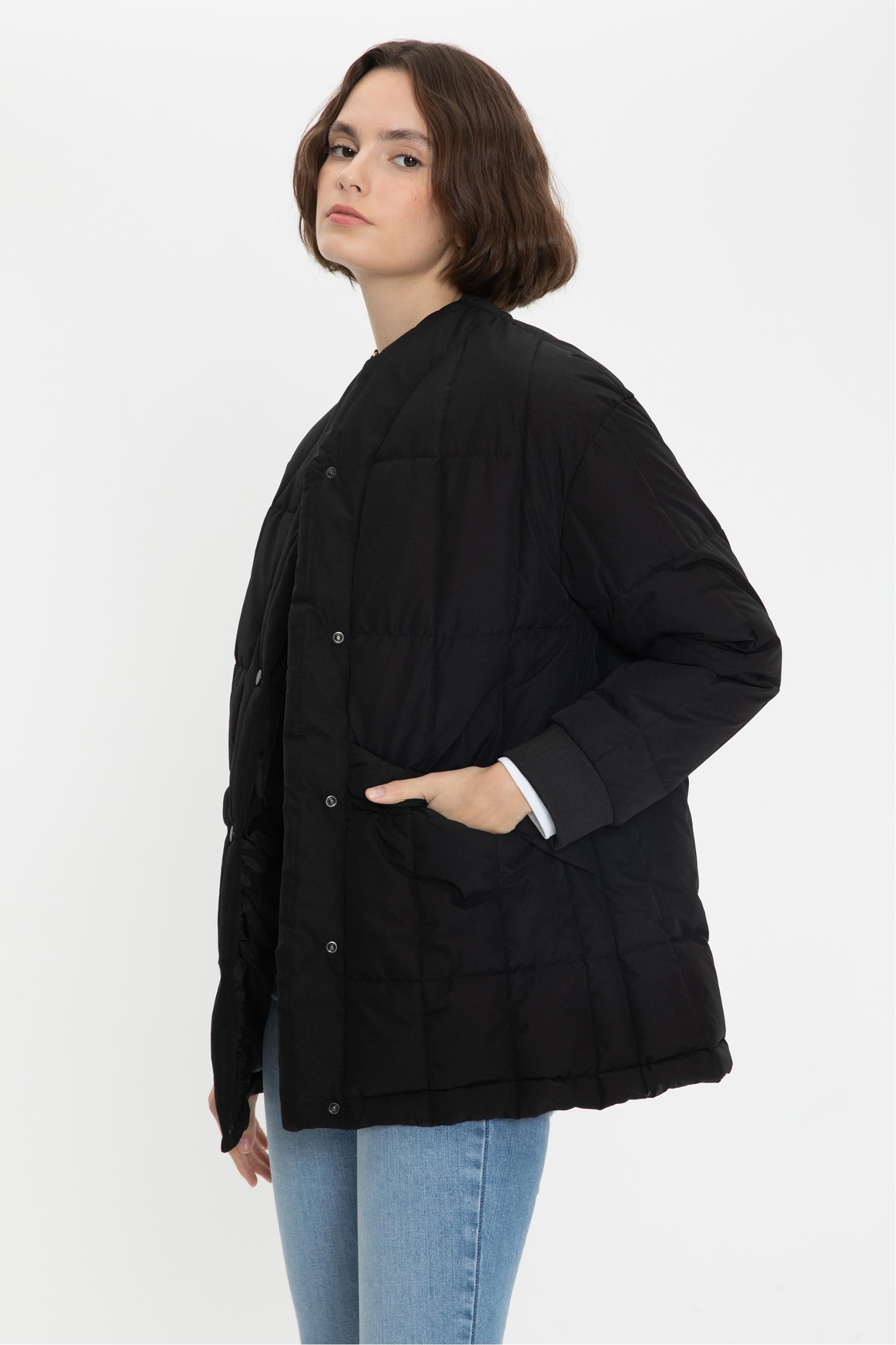 KAPİTONELİ KISA MONT