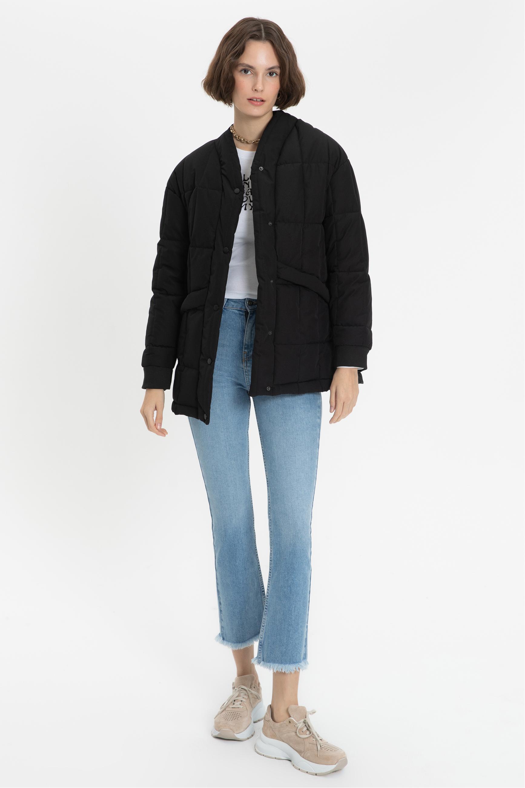 KAPİTONELİ KISA MONT