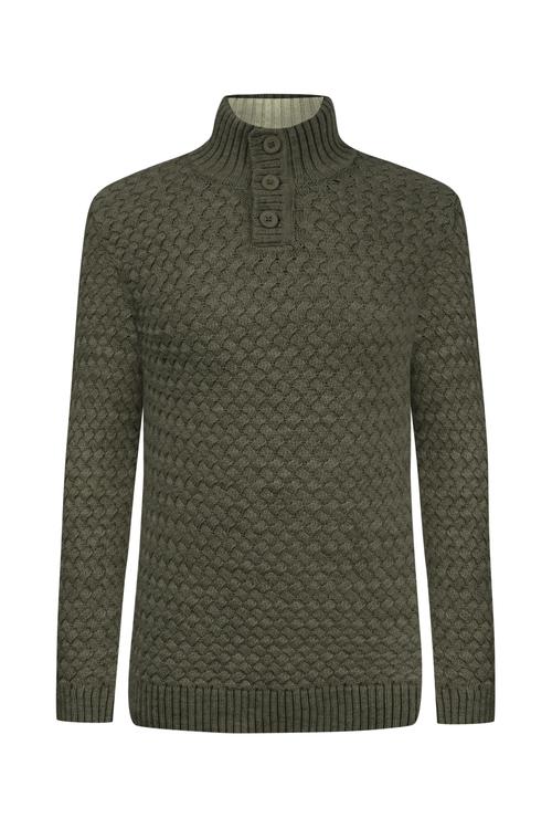  DİK YAKA TRİKO KAZAK