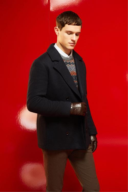  YÜN KARIŞIMLI KRUVAZE KESİM KABAN