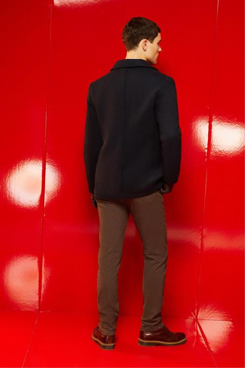  YÜN KARIŞIMLI KRUVAZE KESİM KABAN