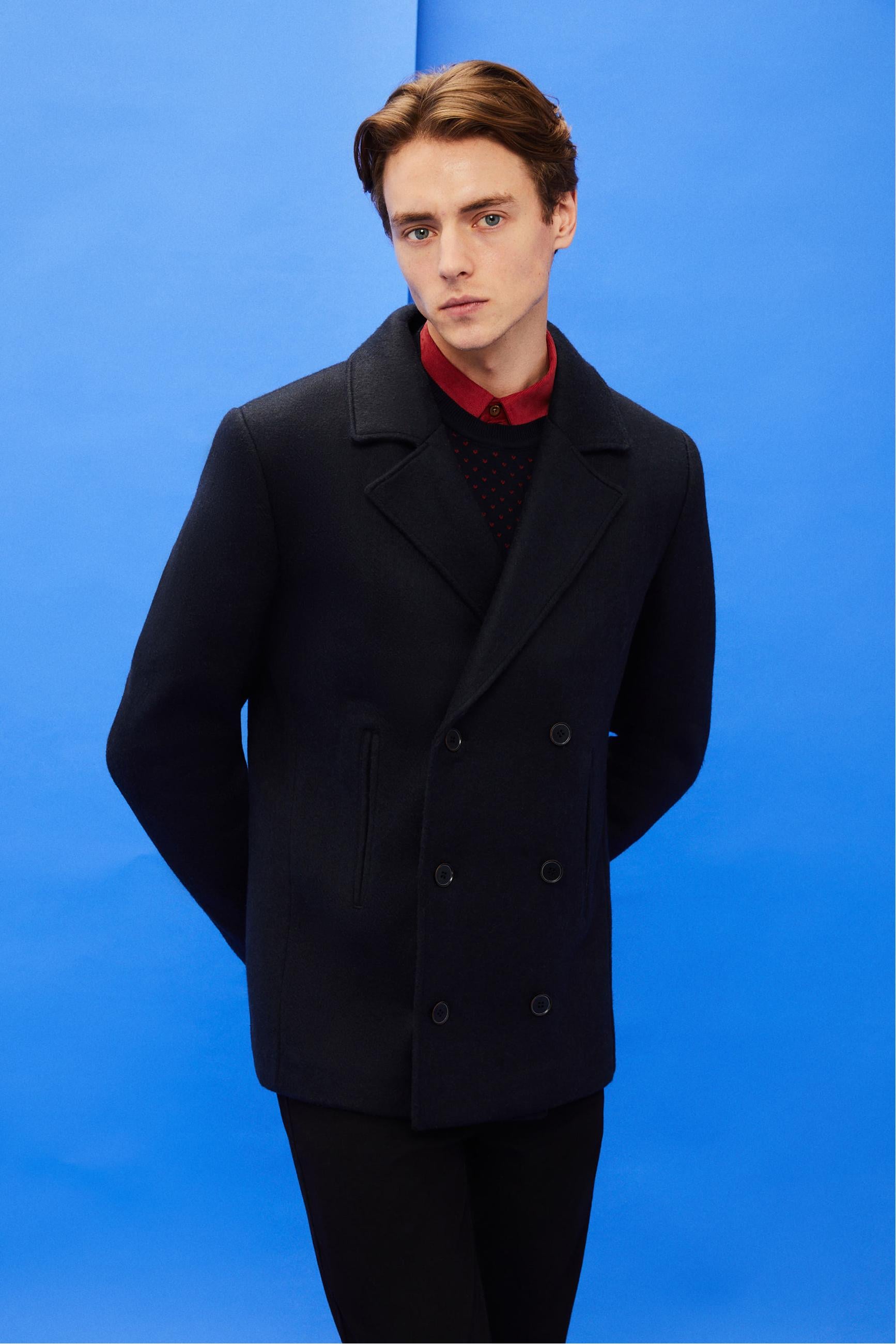 YÜN KARIŞIMLI KRUVAZE KESİM KABAN