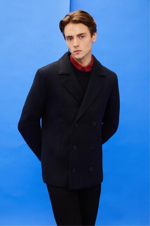  YÜN KARIŞIMLI KRUVAZE KESİM KABAN