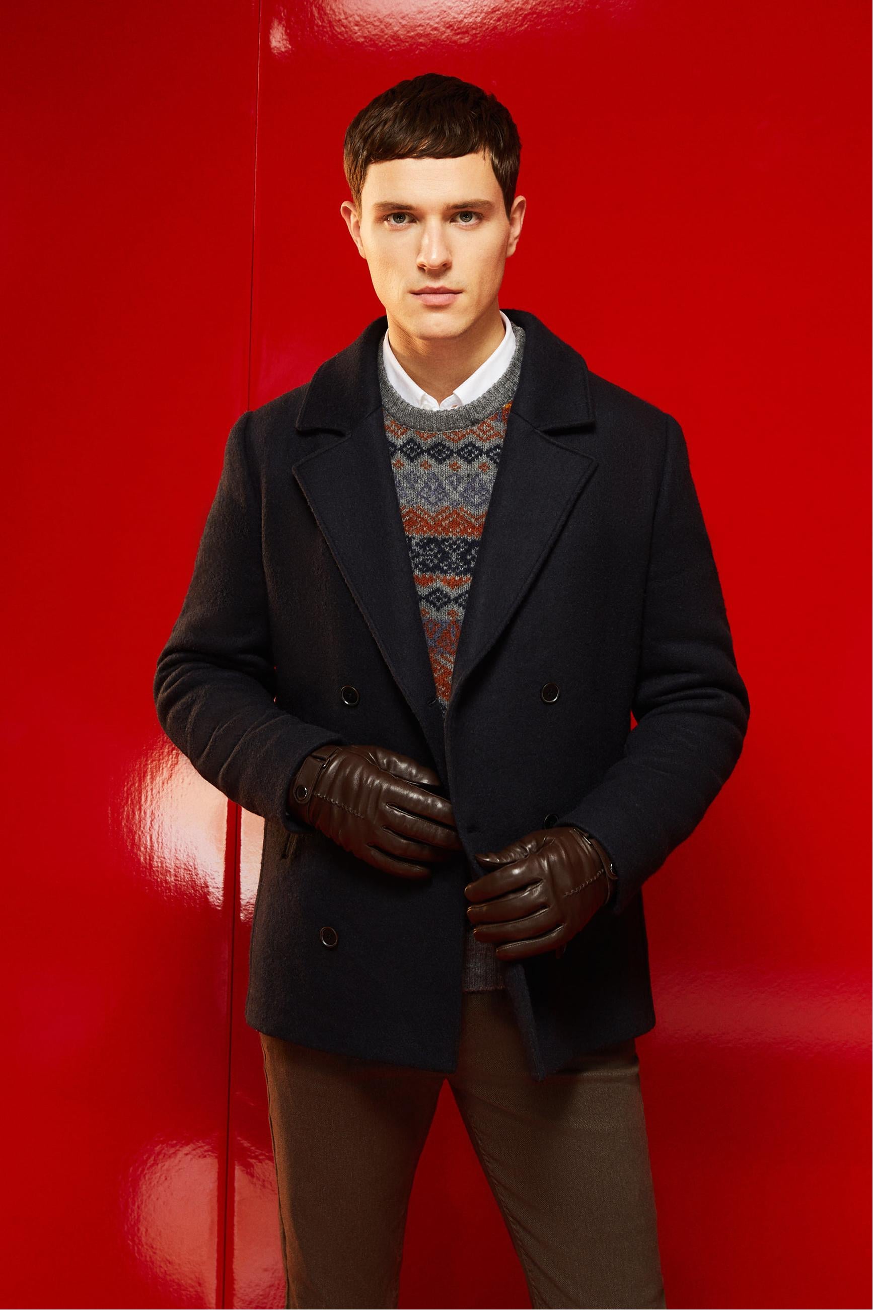 YÜN KARIŞIMLI KRUVAZE KESİM KABAN