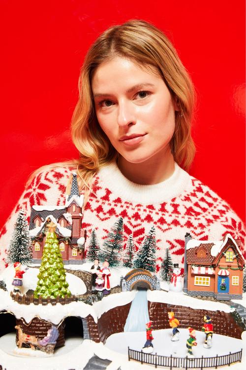  JAKARLI BİSİKLET YAKA TRİKO KAZAK