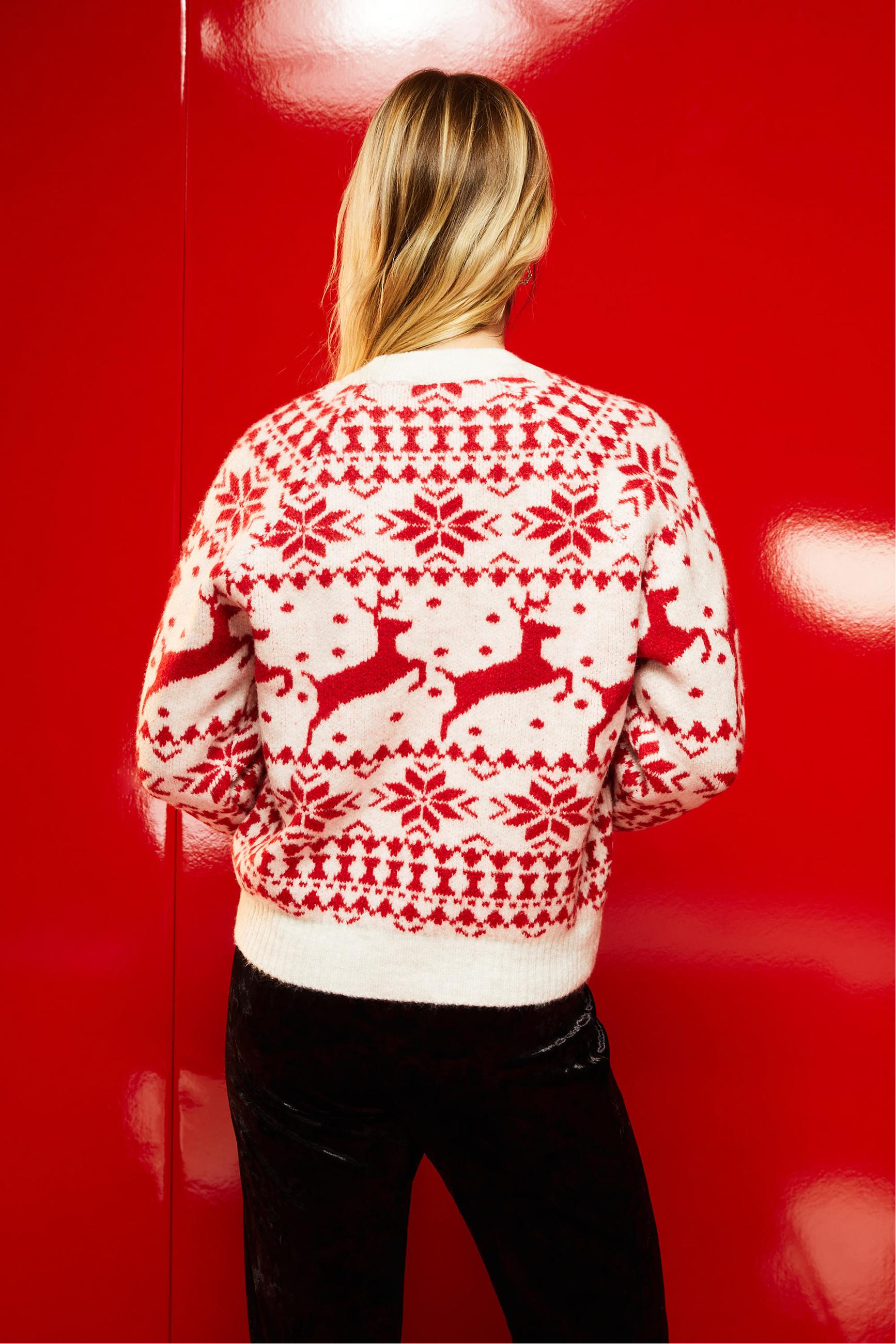 JAKARLI BİSİKLET YAKA TRİKO KAZAK