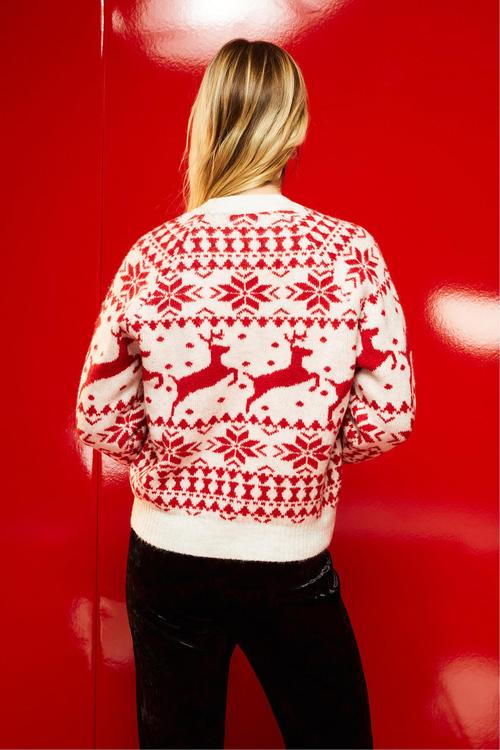  JAKARLI BİSİKLET YAKA TRİKO KAZAK