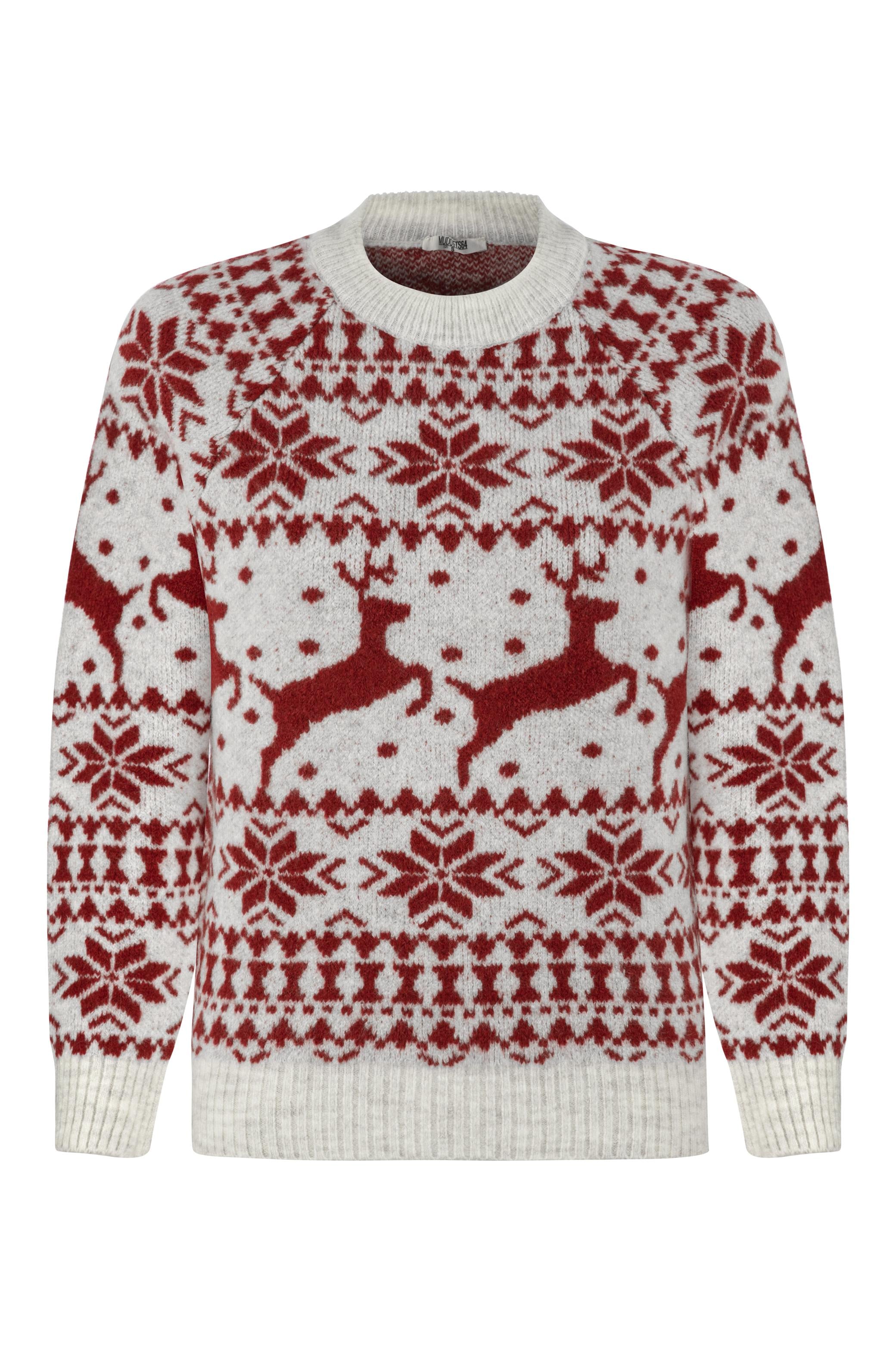 JAKARLI BİSİKLET YAKA TRİKO KAZAK