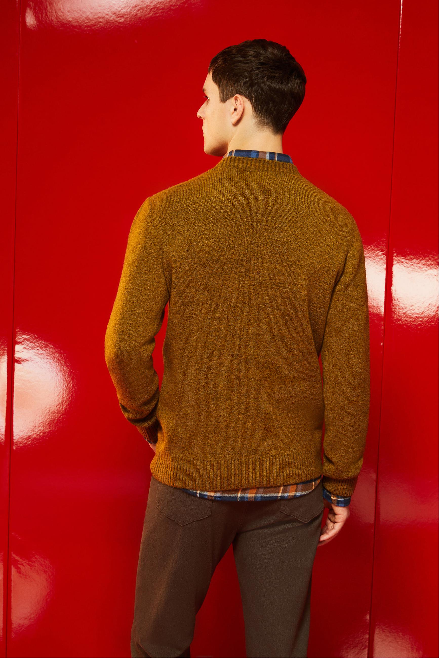 BİSİKLET YAKA TRİKO KAZAK