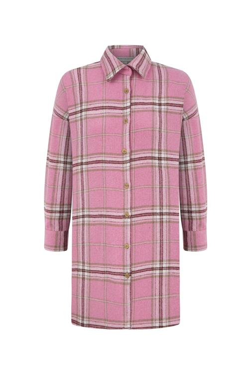 EKOSELİ MİNİ GÖMLEK ELBİSE