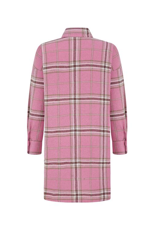  EKOSELİ MİNİ GÖMLEK ELBİSE