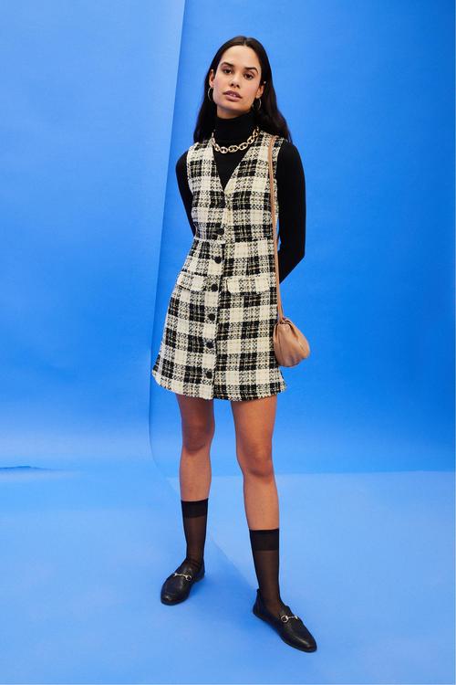  EKOSELİ KOLSUZ MİNİ ELBİSE