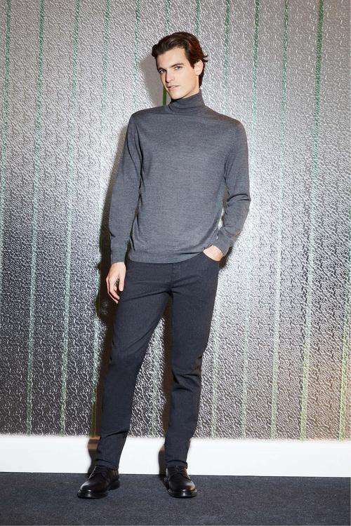 BALIKÇI YAKA TRİKO KAZAK