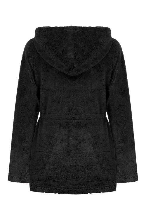  KAPÜŞONLU PELÜŞ SWEATSHIRT