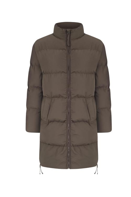  KAPİTONELİ DİK YAKA ŞİŞME MONT