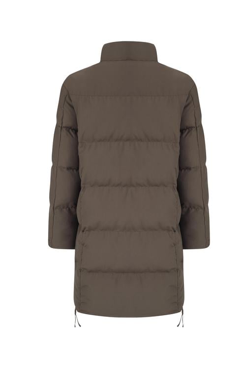  KAPİTONELİ DİK YAKA ŞİŞME MONT