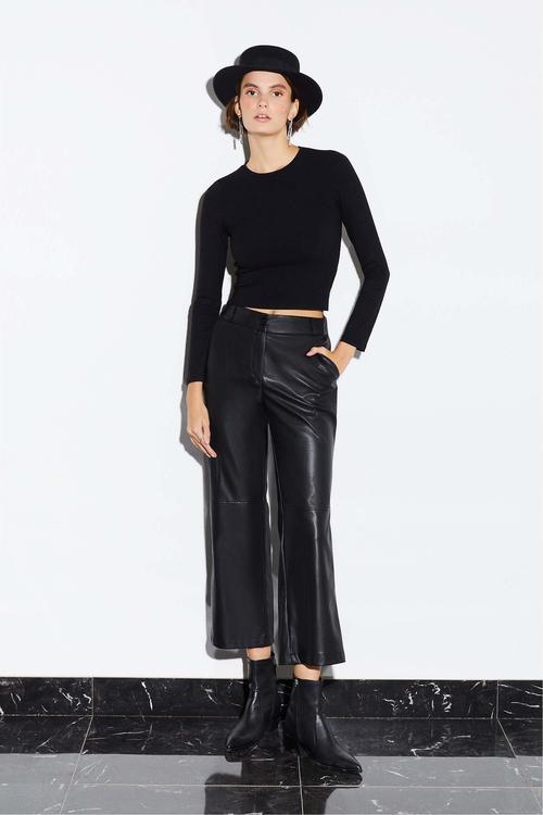  BİSİKLET YAKA UZUN KOLLU BLUZ