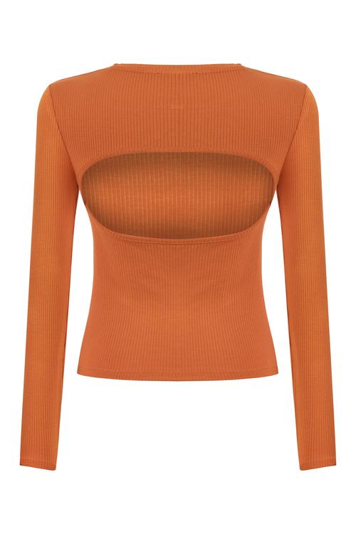  BİSİKLET YAKA UZUN KOLLU BLUZ