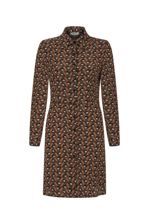  DESENLİ UZUN KOLLU MİNİ GÖMLEK ELBİSE