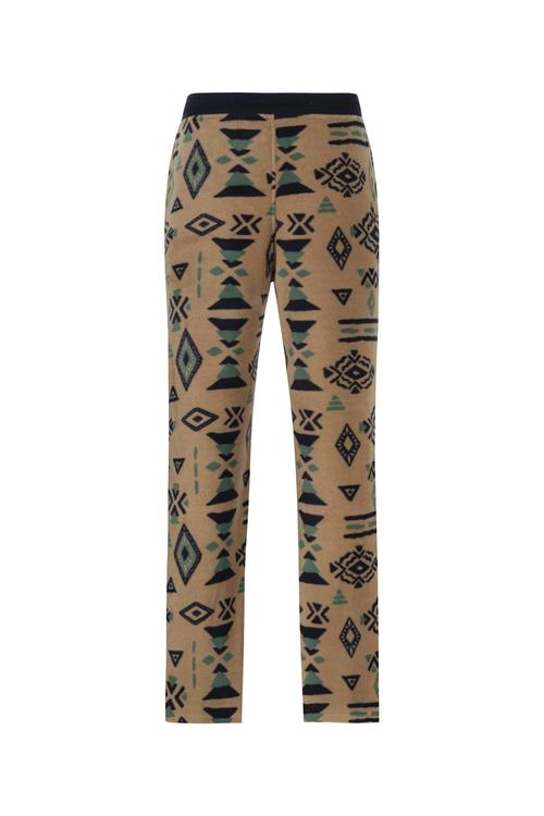  RAHAT KESİM DESENLİ POLAR PİJAMA ALTI