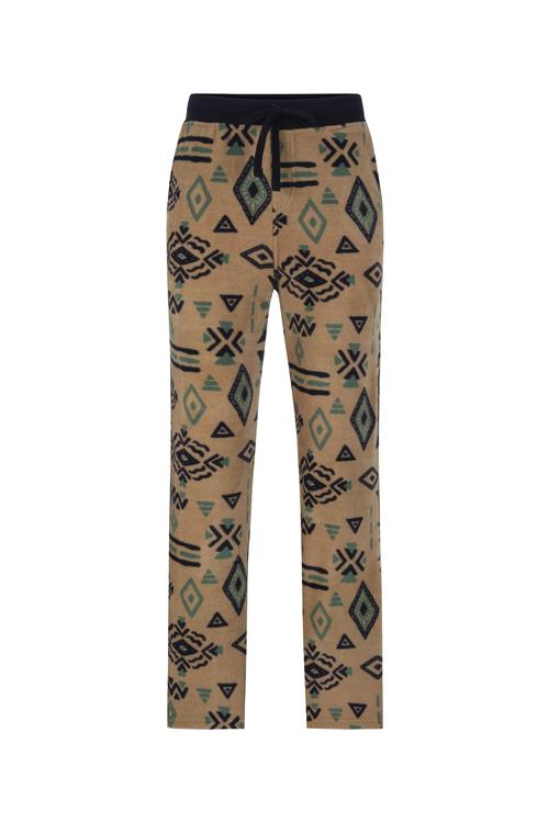  RAHAT KESİM DESENLİ POLAR PİJAMA ALTI