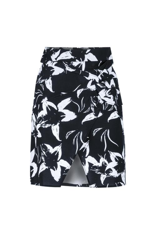  ÇİÇEK DESENLİ MİNİ ETEK