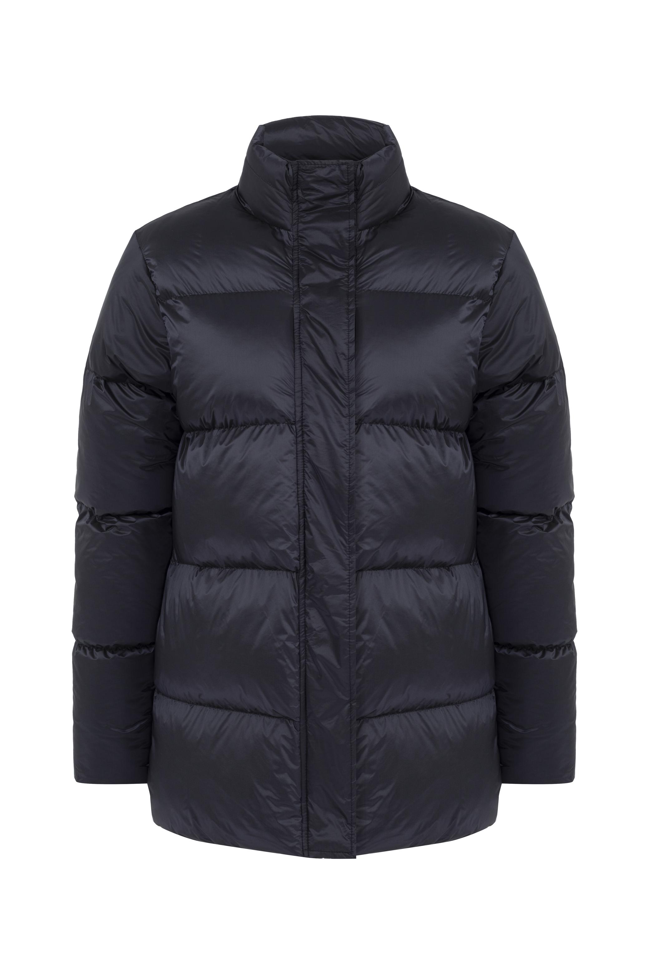 DİK YAKA KAPİTONE MONT